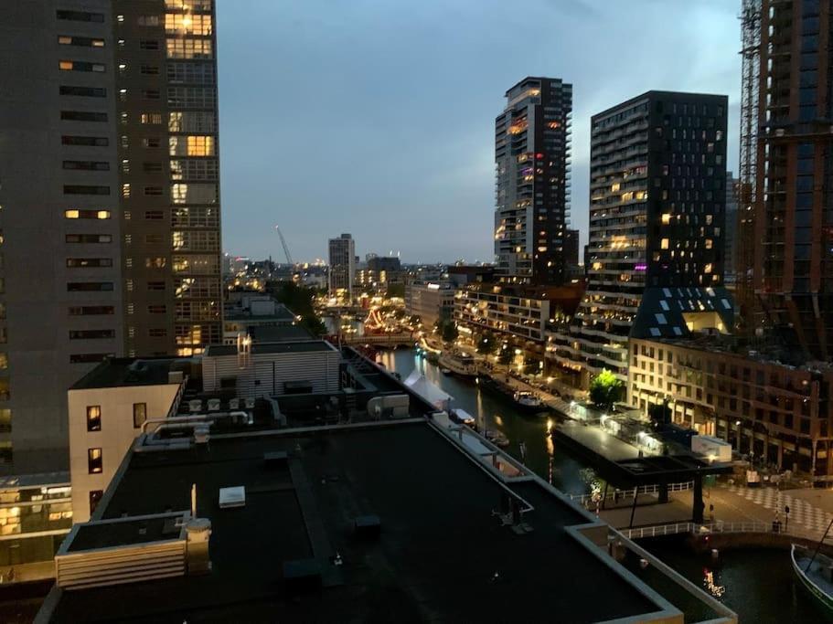 Stunning View Apt Free Parking Daire Rotterdam Dış mekan fotoğraf