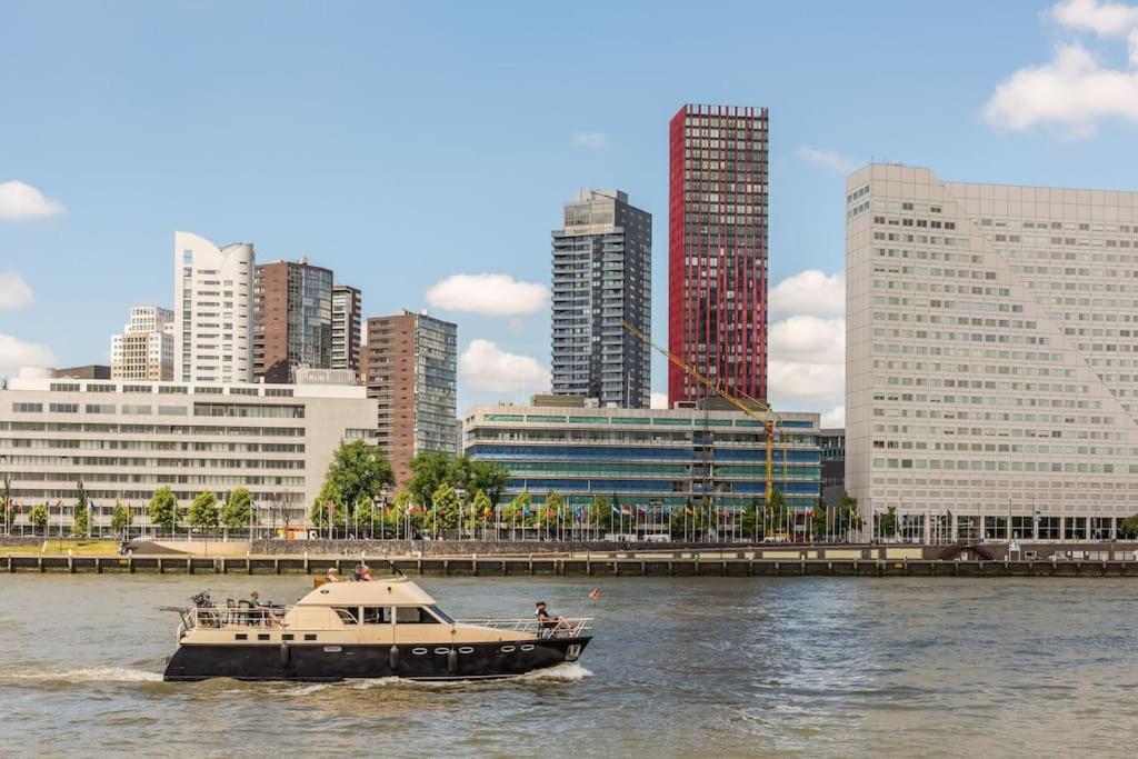 Stunning View Apt Free Parking Daire Rotterdam Dış mekan fotoğraf