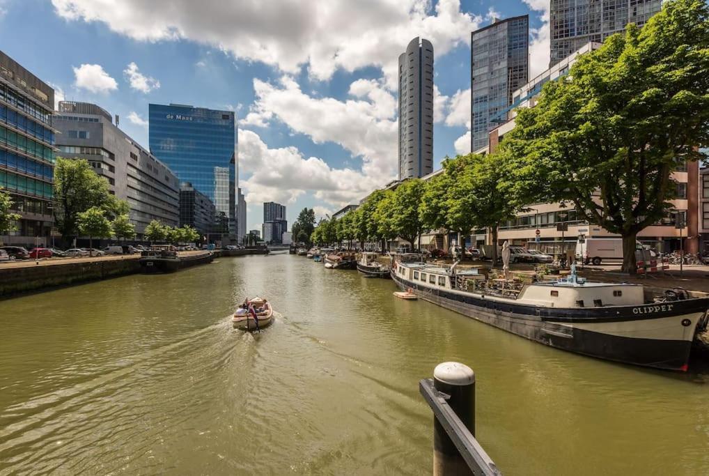 Stunning View Apt Free Parking Daire Rotterdam Dış mekan fotoğraf